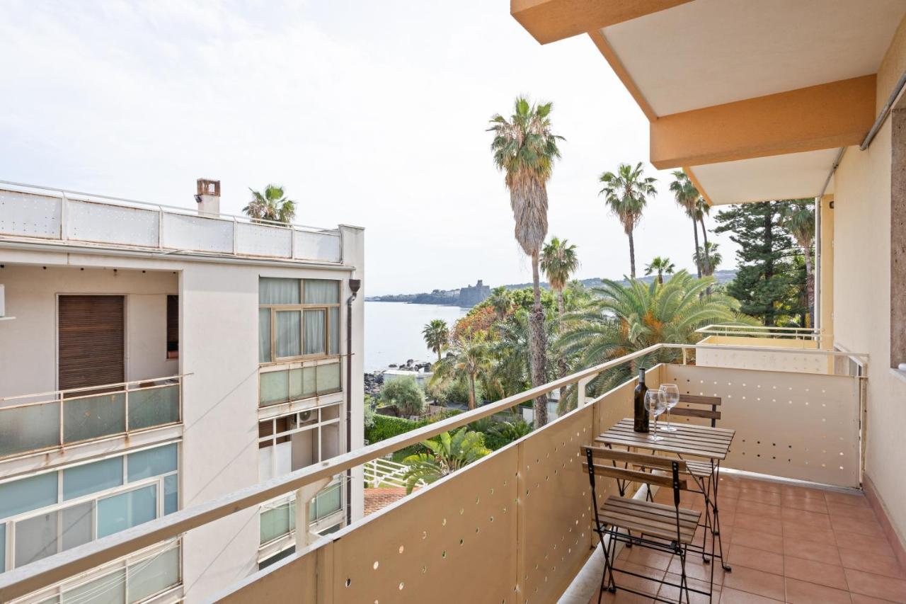 Aci Castello Seaview Apartment With Parking Exterior foto