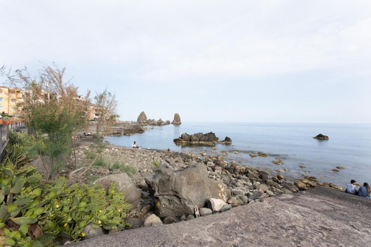 Aci Castello Seaview Apartment With Parking Exterior foto